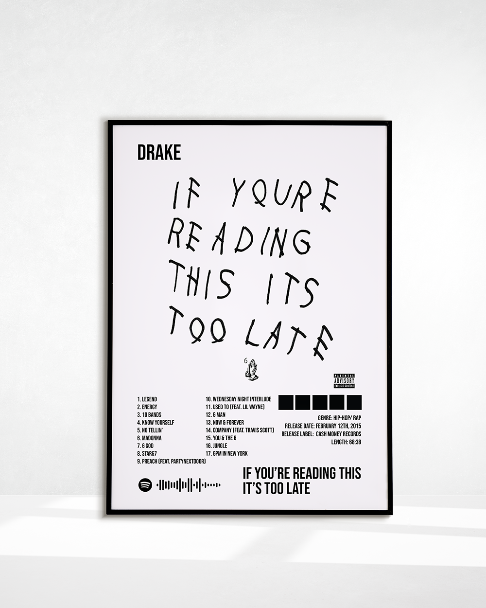 IF YOU'RE READING THIS IT'S TOO LATE