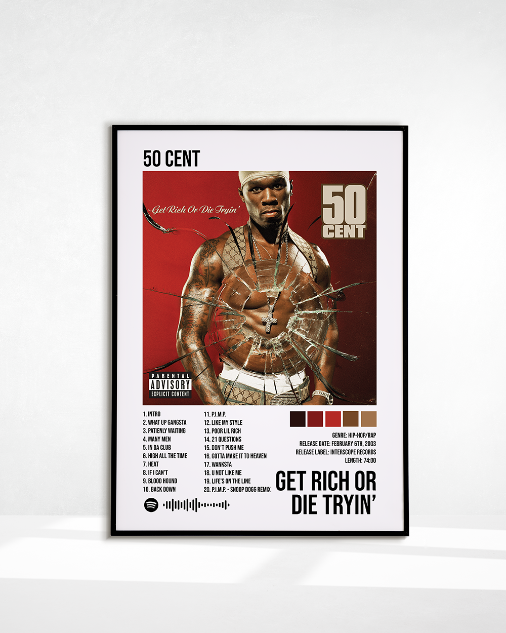 GET RICH OR DIE TRYIN'